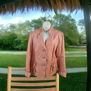 Bradley bayou leather jacket